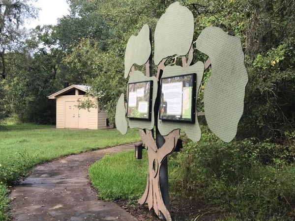 Dow Woods in Lake Jackson along Bastrop Bayou