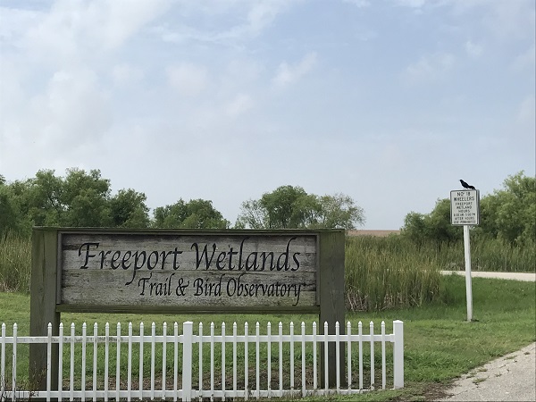 Freeport Wetlands Sign