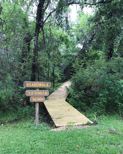 Gulf Coast Bird Observatory Trail to Boardwalk in Lake Jackson