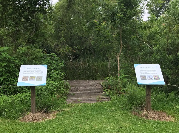 Gulf Coast Bird Observatory Wetlands Deck in Lake Jackson