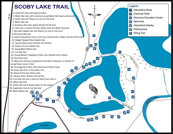 Hudson Woods Scoby Lake Map