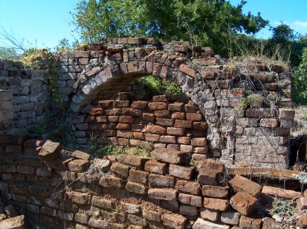 Abner Jackson Plantation Site Ruins in Lake Jackson