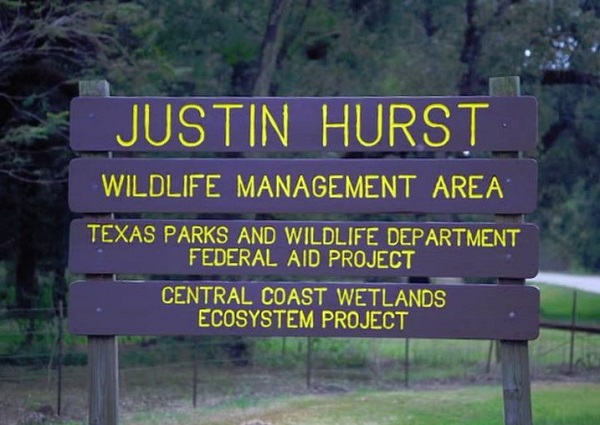 Justin Hurst WMA Sign