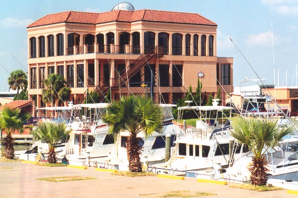 Bridge Harbor Yacht Club in Freeport on the Intracoastal Canal