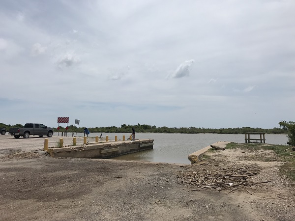 Rivers End Boat Ramp Intracoastal Waterway San Bernard River