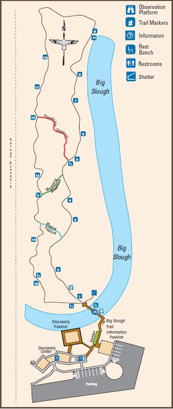 Big Slough Boardwalk and Trail at the Brazoria National Wildlife Refuge