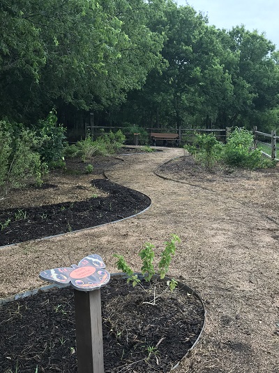 Bobcat Woods Native Plant Garden at San Bernard National Wildlife Refuge