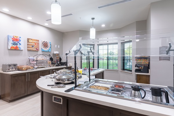 Staybridge Suites Lake Jackson Breakfast Bar