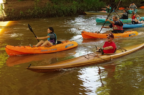 Rubber Duck Regatta on Oyster Creek in Lake Jackson