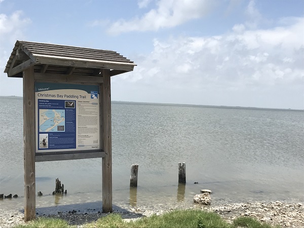 Christmas Bay Paddling Trail at Swan Lake Boat Ramp