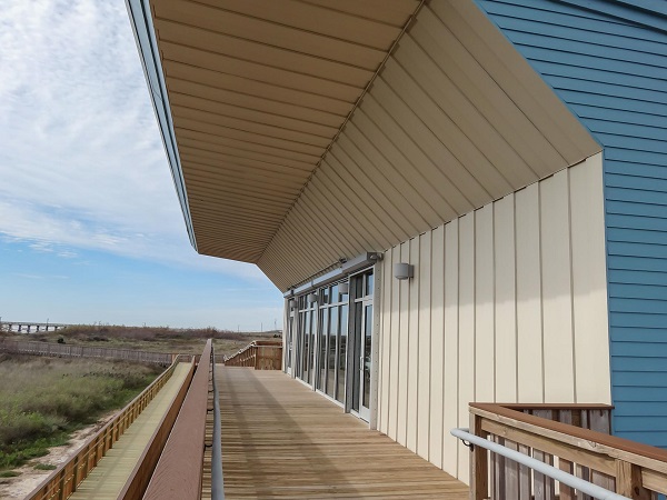 Quintana Beach County Park Discovery Event Center Exterior